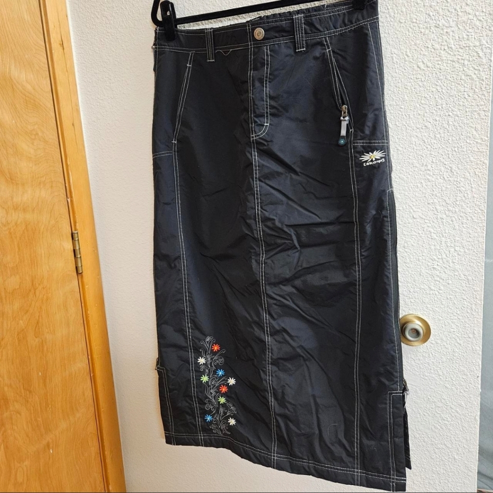 Skhoop Black Max Winter Snow Skirt